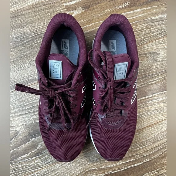 New Balance 24 burgundy sneakers - Picture 4 of 8